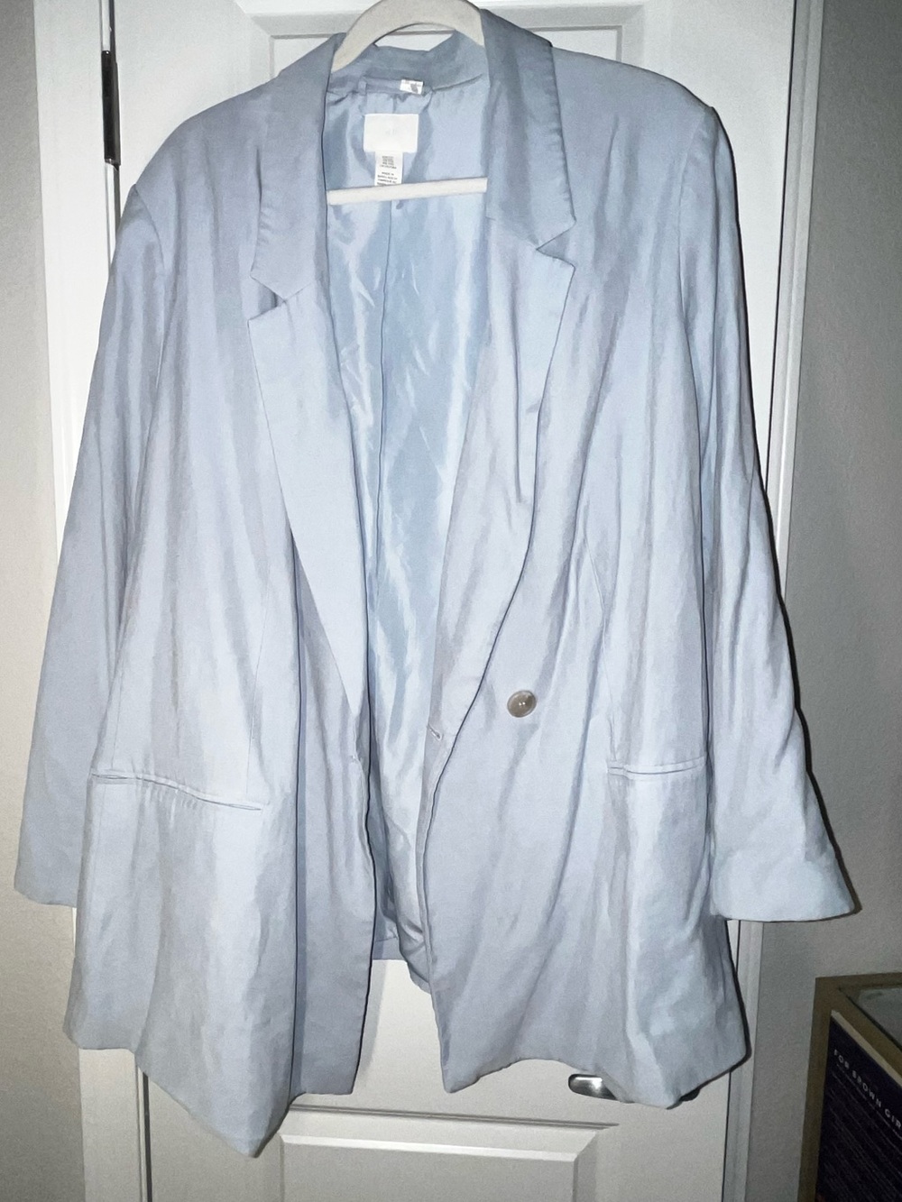 H&M Powder Blue Blazer